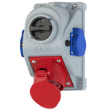 CEE Wanddosen 16A - 63A | 230V - 400V | IP44 - IP67 | verschiedene Typen - PCE