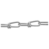 Knotenkette aus verzinktem Stahl auf Trommel mit 30 Metern, Materialstärke 2,0 oder 2,5 mm