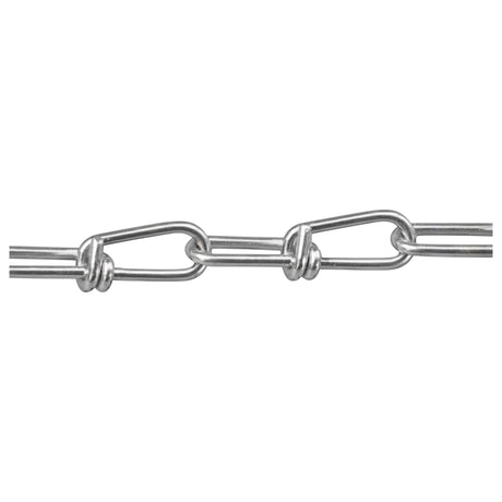 Knotenkette aus verzinktem Stahl auf Trommel mit 30 Metern, Materialstärke 2,0 oder 2,5 mm
