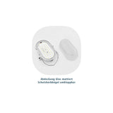 Ovalleuchte LED, 10 W, Lichtfarbe einstellbar, IP44, weiß