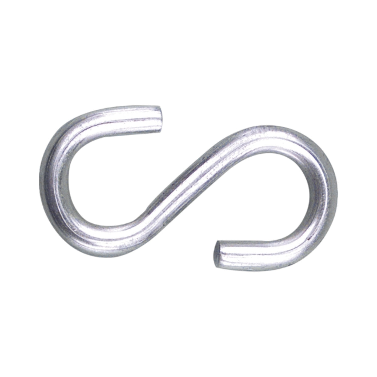 S-Haken aus verzinktem Stahl, Durchmesser 3 mm, Höhe 25 mm, Tragkraft bis 130 kg