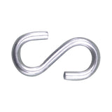 S-Haken aus verzinktem Stahl, Durchmesser 3 mm, Höhe 25 mm, Tragkraft bis 130 kg