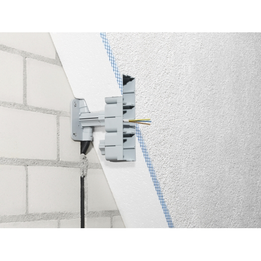 Teleskop-Gerätedose 1159-61 | Für gedämmte Fassaden 80–200 mm