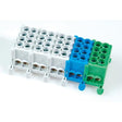 Abzweigklemme, Klemmblock, Verteilerklemme, 25mm² 5-pol. 400V 4 Klemmstellen je Pol, 1 Stück - sinoselektroshop.com