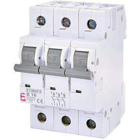 ETI Leitungsschutzschalter 6kA 3-Pol B16A, 002115516 - sinoselektroshop.com