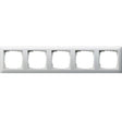 GIRA 021503 Rahmen, 5-fach, Reinweiß glänzend - sinoselektroshop.com