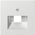 GIRA 027027 Abdeckung UAE/IAE + Netzwerk, System 55, Reinweiß glänzend - sinoselektroshop.com