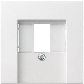 GIRA 027603 Abdeckung für TAE und USB, Reinweiß glänzend - sinoselektroshop.com