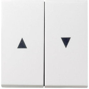 GIRA 029403 Jalousiewippe System 55, Reinweiß - sinoselektroshop.com