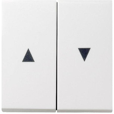 GIRA 029403 Jalousiewippe System 55, Reinweiß - sinoselektroshop.com