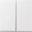 GIRA 029503 Serienwippen System 55, Reinweiß - sinoselektroshop.com