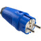 PCE Taurus Schuko-Stecker IP54 mit Polyamid-Einsatz in Blau, 16 A, 250 V, Typ 0511