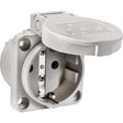 Maschinen-Steckdose, 230V, Grau, IP54, Anschluss rückseitig, PCE 105-0g - sinoselektroshop.com