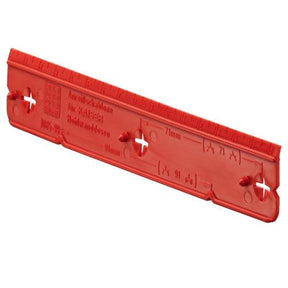KAISER 1085-99 Anreißschablone für Hohlwanddosen, Abstände 71mm und 91mm - sinoselektroshop.com