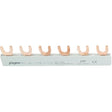 1-Phasen-Gabelschiene geschlossen, 6 Module, L-Ausführung, 105 mm lang - sinoselektroshop.com