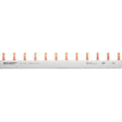 1-Phasen-Stiftschiene geschlossen, 12 Module, gerade, 210 mm lang - sinoselektroshop.com
