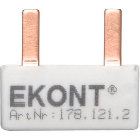 1-Phasen-Stiftschiene geschlossen, 2 Module, gerade, 30 mm lang - sinoselektroshop.com