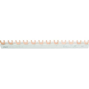 3-Phasen-Gabelschiene geschlossen, 12 Module, L-Ausführung, 210 mm lang - sinoselektroshop.com