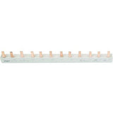 3-Phasen-Stiftschiene geschlossen, 12 Module, L-Ausführung, 178 mm lang - sinoselektroshop.com