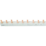 3-Phasen-Stiftschiene geschlossen, 9 Module, L-Ausführung, 158 mm lang - sinoselektroshop.com