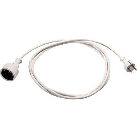 Verlängerung H05VV-F 3G1,5 mm², 3 m, weiß, Art. 219.065, für den Innenbereich – Produktübersicht