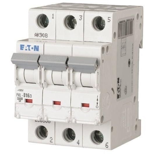 EATON PXL-B16/3 - Leitungsschutzschalter, 16 A, 3p, Charakteristik: B, 236388 - sinoselektroshop.com