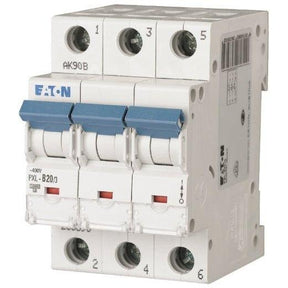 EATON PXL-B20/3 - Leitungsschutzschalter, 20 A, 3p, Charakteristik: B, 236393 - sinoselektroshop.com