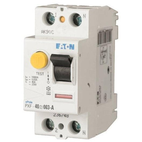 EATON PXF-25/2/003-A - FI-Schalter, 25A, 2p, 30mA, Typ A, 236744 - sinoselektroshop.com