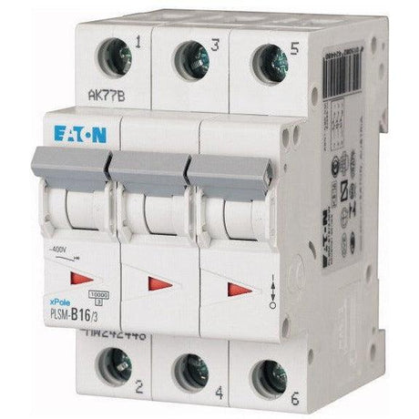 EATON PLSM-B16/3-MW - Leitungsschutzschalter, 16 A, 3p, Charakteristik: B, 242448 - sinoselektroshop.com