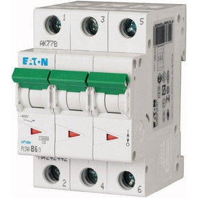 EATON PLSM-B6/3-MW - Leitungsschutzschalter, 6 A, 3p, Charakteristik: B, 242442 - sinoselektroshop.com