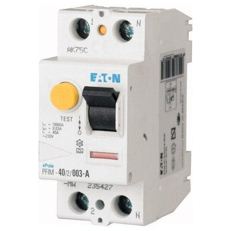 EATON PFIM-40/2/003-A-MB - FI-Schalter, 40A, 2pol, 30mA, Typ A, 274040 - sinoselektroshop.com