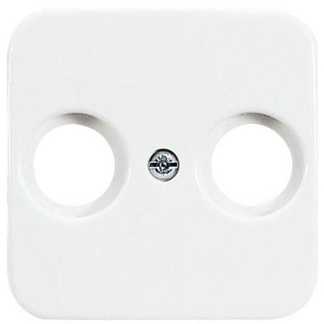 Busch Jäger 2CKA001724A0897 TV Abdeckung 2-fach Reflex SI alpinweiß (2531-214) - sinoselektroshop.com