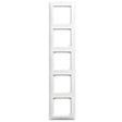 Busch Jäger 2CKA001725A1562 Abdeckrahmen 5-fach balance SI alpinweiß (1725-914) - sinoselektroshop.com