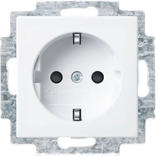 Busch Jäger 2CKA002013A5379 SCHUKO Steckdose balance SI alpinweiß mit Berührungsschutz (20 EUCB-914) - sinoselektroshop.com