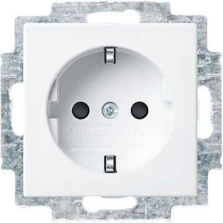 Busch Jäger 2CKA002013A5379 SCHUKO Steckdose balance SI alpinweiß mit Berührungsschutz (20 EUCB-914) - sinoselektroshop.com