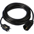 Verlängerung H05VV-F 3G1,5 mm², 10 m, schwarz, Art. 330.315.10.01, Innenbereich – Produktübersicht