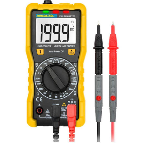 PAN Minimeter Neu Digital-Multimeter CAT III 600 - sinoselektroshop.com