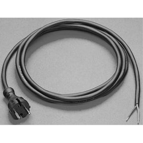 Anschlussleitung H07RN-F 3G2,5, 1,5m, schwarz, 1. Seite Gummi-Zentralstecker, 2. Seite mit Aderendhülsen - sinoselektroshop.com