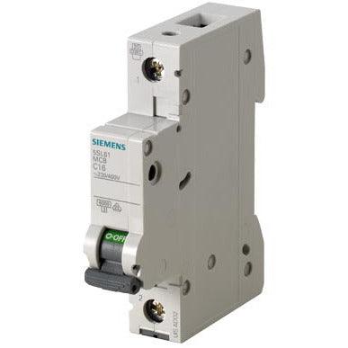 SIEMENS Leitungsschutzschalter 1-polig "5SL6" B, 16 A - 5SL61166 - sinoselektroshop.com