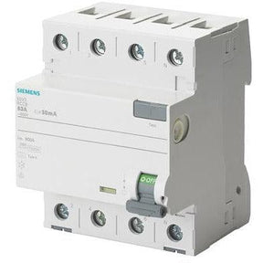 SIEMENS FI-Schutzschalter, 4-polig, Typ A, In: 40 A, 30 mA - 5SV33446 - sinoselektroshop.com