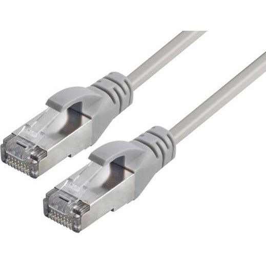 Patchkabel CAT6A grau, 1, 0 m, RJ45 Stecker, Netzkabel - sinoselektroshop.com
