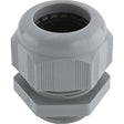Kabelverschraubung, M25x1,5, Gewinde: kurz (10mm), hellgrau, 25 Stück - sinoselektroshop.com