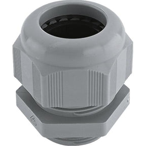 Kabelverschraubung, M25x1,5, Gewinde: kurz (10mm), hellgrau, 25 Stück - sinoselektroshop.com