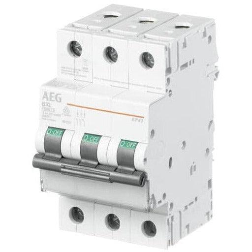 AEG Leitungsschutzschalter 3-polig "EP 63" B, 25 A 4TQA667226R0000 - sinoselektroshop.com