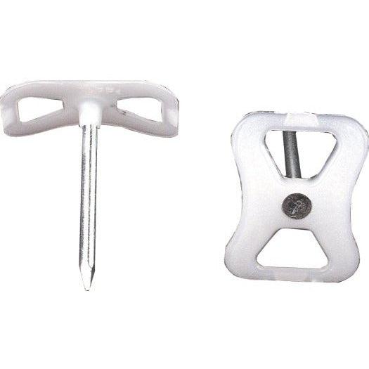 DEWIT 917437 Nagelscheibe mit verzinktem Stahlnagel 3.5 X 50MM, 100 Stück - sinoselektroshop.com
