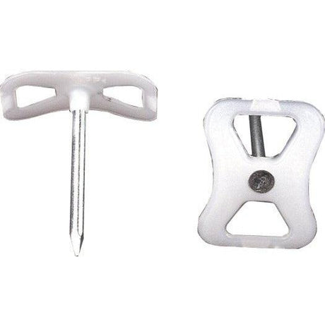 DEWIT 917437 Nagelscheibe mit verzinktem Stahlnagel 3.5 X 50MM, 100 Stück - sinoselektroshop.com
