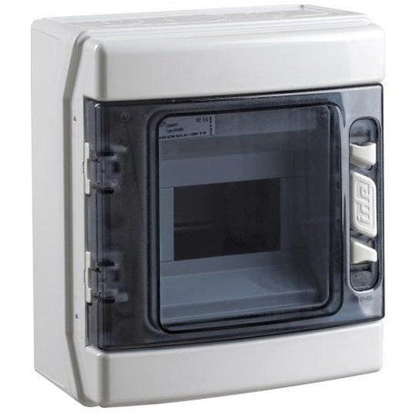 Aufputz-Verteilerkasten 6 TLE, IP65, 1-reihig - sinoselektroshop.com