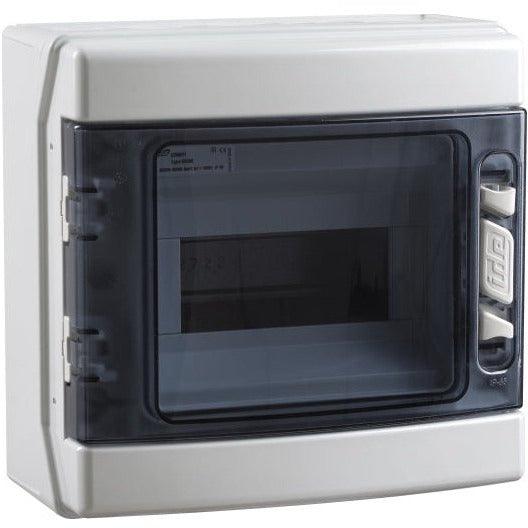 Aufputz-Verteilerkasten 8 TLE, IP65, 1-reihig - sinoselektroshop.com