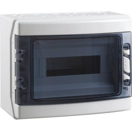 Aufputz-Verteilerkasten 12 TLE, IP65 1-reihig - sinoselektroshop.com