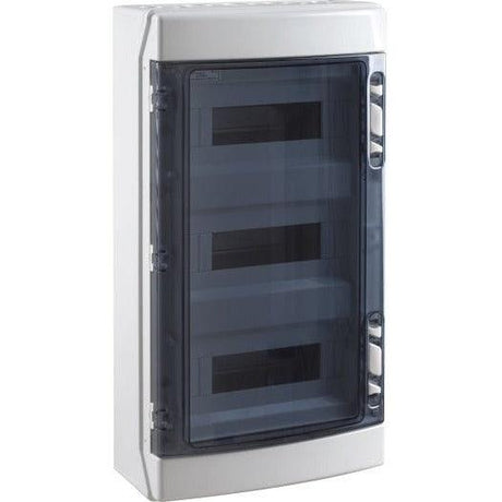 Aufputz-Verteilerkasten 36 TLE, IP65, 3-reihig - sinoselektroshop.com